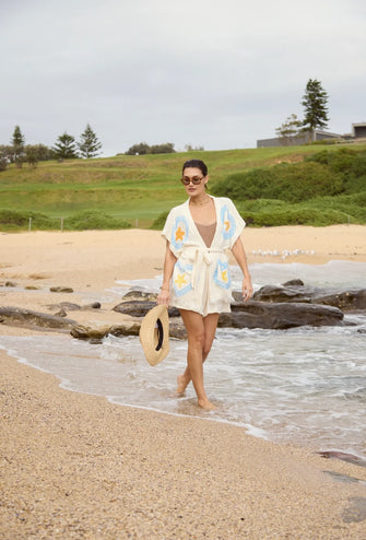 Short Set Light Blue Heart