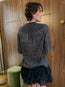 Maria Blouse Black Ecru