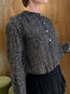 Maria Blouse Black Ecru