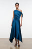 Portia Silk Dress Harbour