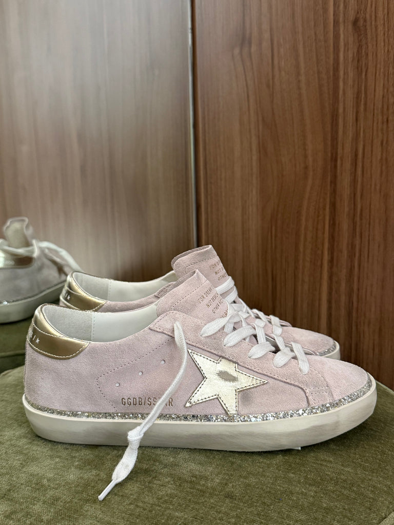 Superstar Sneaker Pink Platinum Glitter