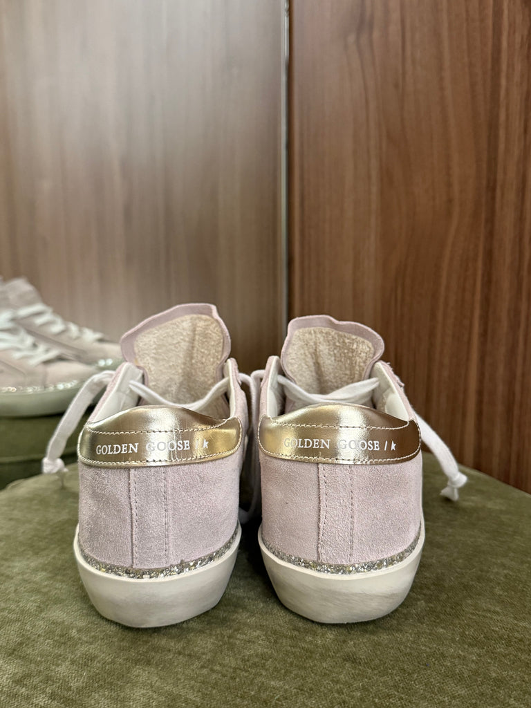 Superstar Sneaker Pink Platinum Glitter