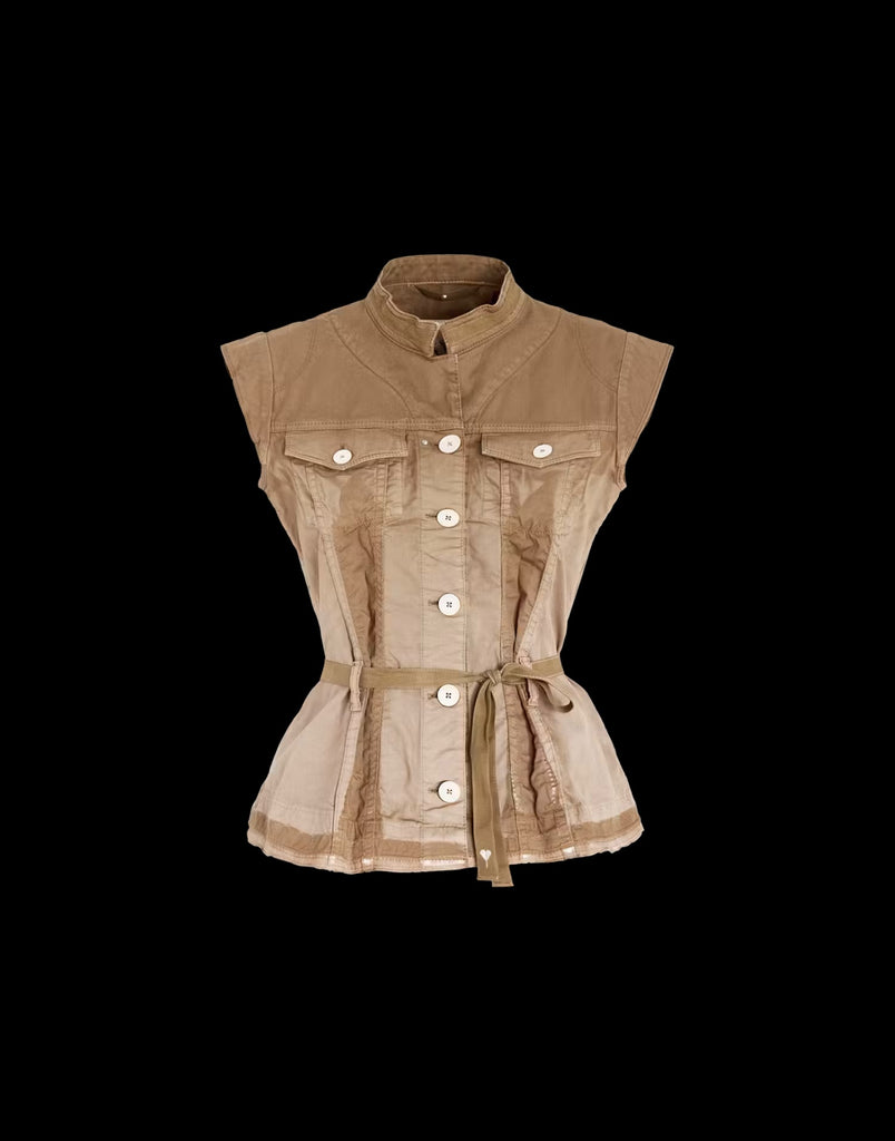 Raise Up Vest Khaki
