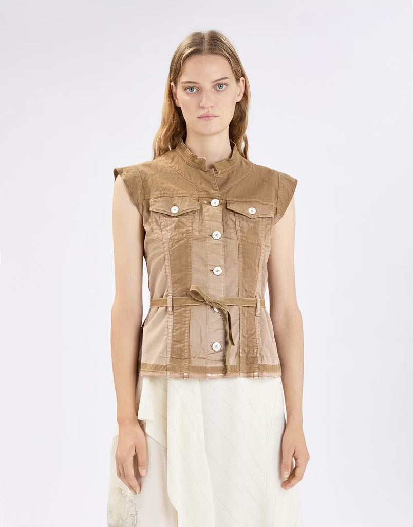 Raise Up Vest Khaki