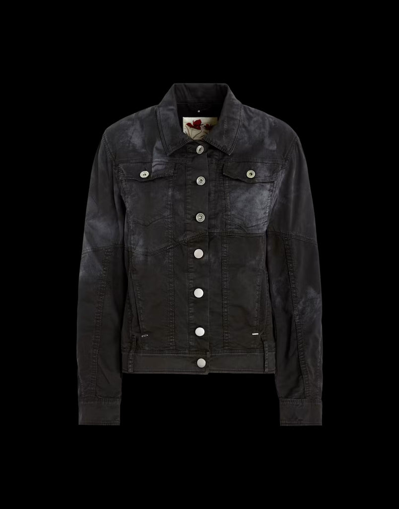 Bounder Cotton Jacket Washed Black