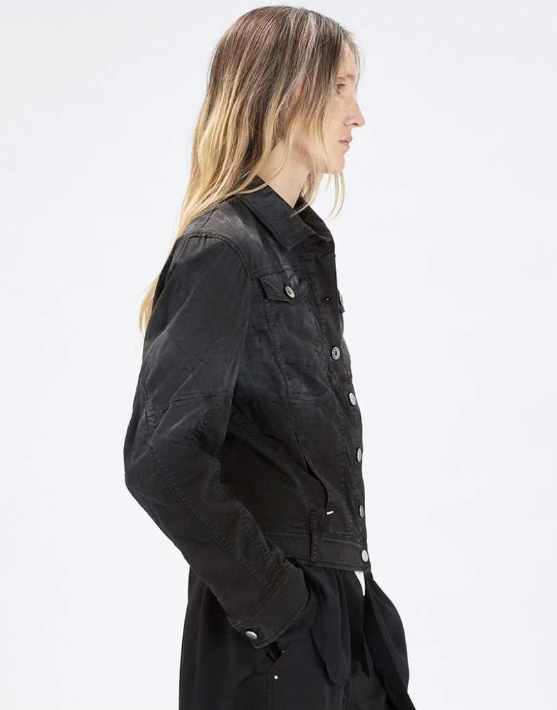 Bounder Cotton Jacket Washed Black