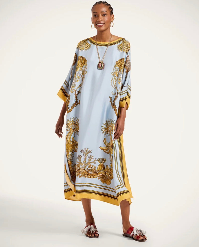 Square Kaftan Oceania Placée