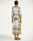 Square Kaftan Oceania Placée