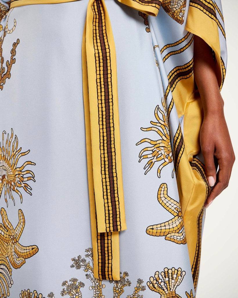 Square Kaftan Oceania Placée