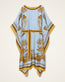 Square Kaftan Oceania Placée