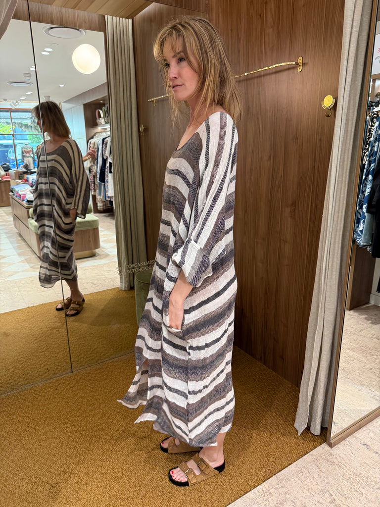 Neve Dress Dark Chocolate