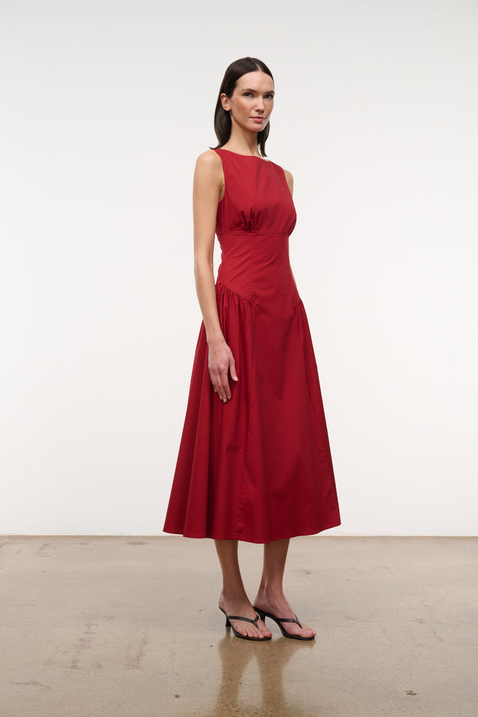 Gwen Dress Rouge