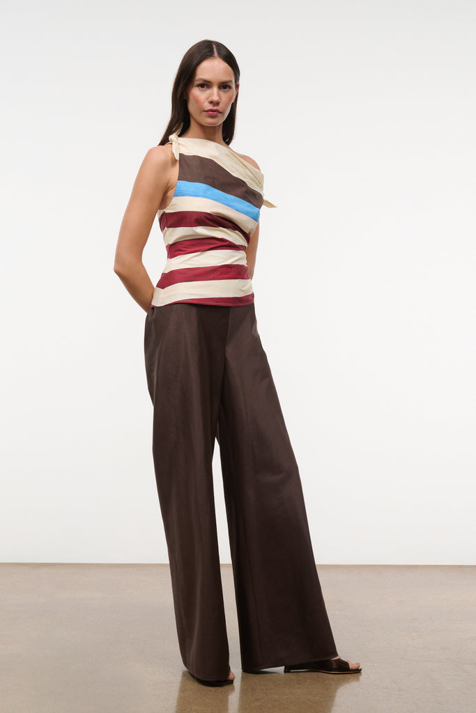 Bellaria Top Caffe Stripe