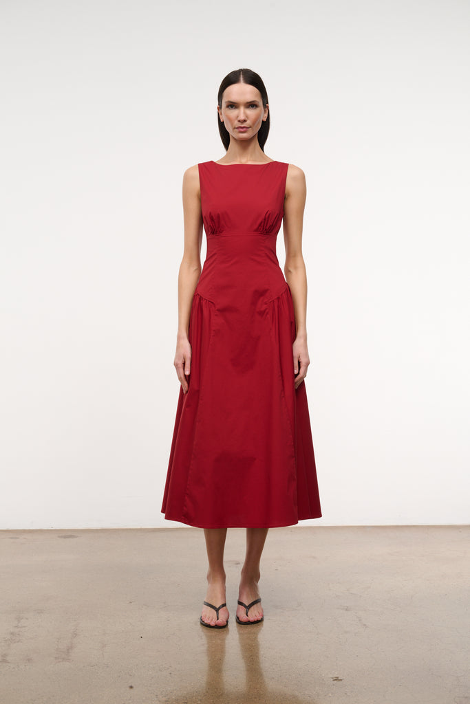 Gwen Dress Rouge