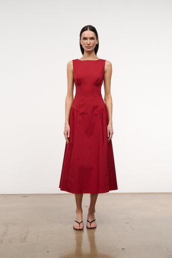 Gwen Dress Rouge