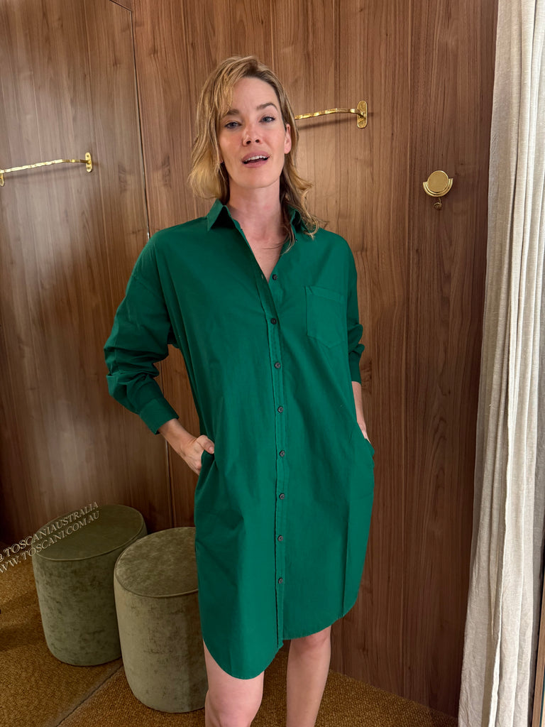 Chiara Midi Dress Verdant