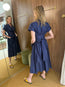 Gimena Long Dress Navy
