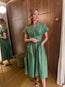 Gimena Long Dress Green