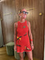 Marea Dress Riviera Flame