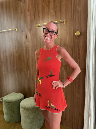 Marea Dress Riviera Flame