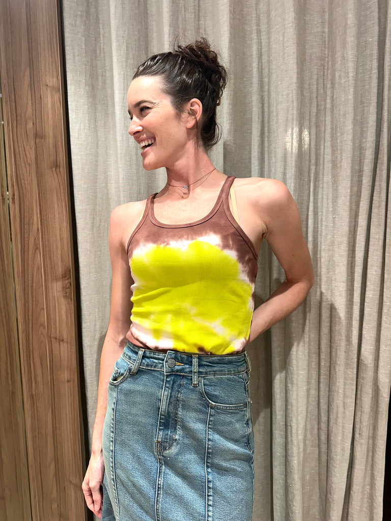 Ribbed Singlet Golden Hour