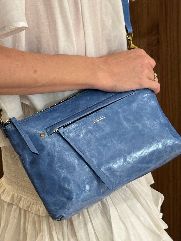 Nessah Crossbody Bag Faded Blue