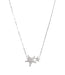 Hera Double Diamond Star Necklace