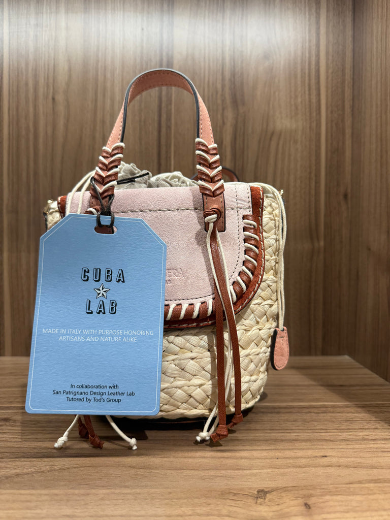 Habanera Bag Cuoieria Blush Suede