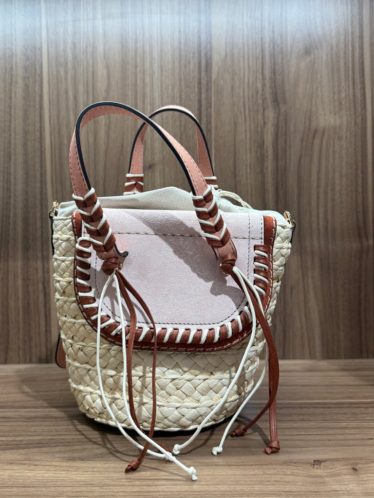 Habanera Bag Cuoieria Blush Suede