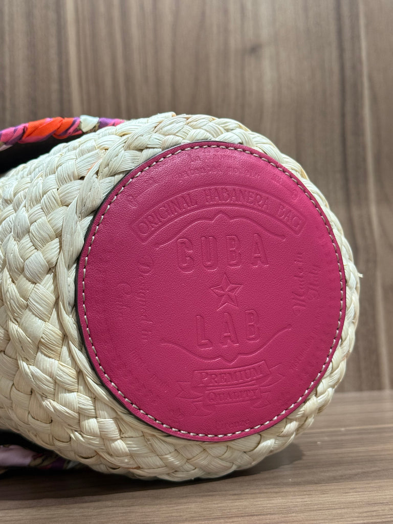 Habanera Bag Kaleidos Magenta Silk (Feat. Valentino)