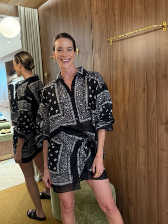 Bandana Sarong Black