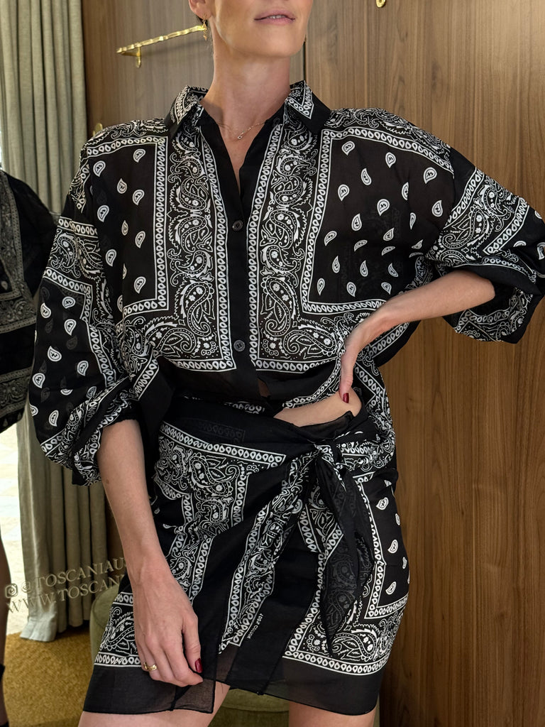 Bandana Sarong Black