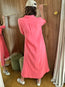 Boden Dress Gauze Sunset Coral
