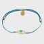 Eye of Protection Bracelet Teal Green Gold