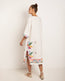 Multi Embroidered Midi Dress