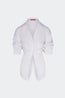 Loch Poplin Button Up Macadamia