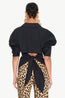 Loch Poplin Button Up Black