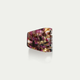 Petite Claw Clip Wild Rose
