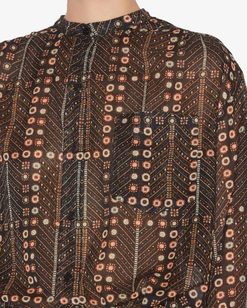 Mexika Shirt Faded Black