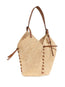 Tampa Small Raffia Cognac Bag