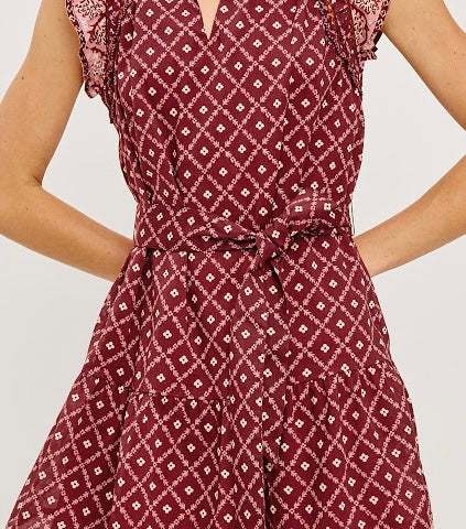 Katia Dress Flower Chain