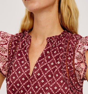 Katia Dress Flower Chain