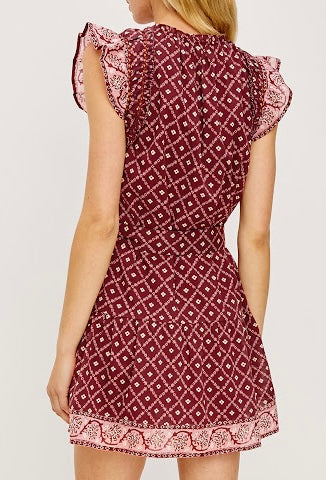 Katia Dress Flower Chain