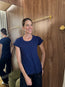 Odelia Tee Cavern Blue