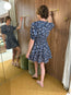 Sofia Short Sleeve Mini Dress Zinnia