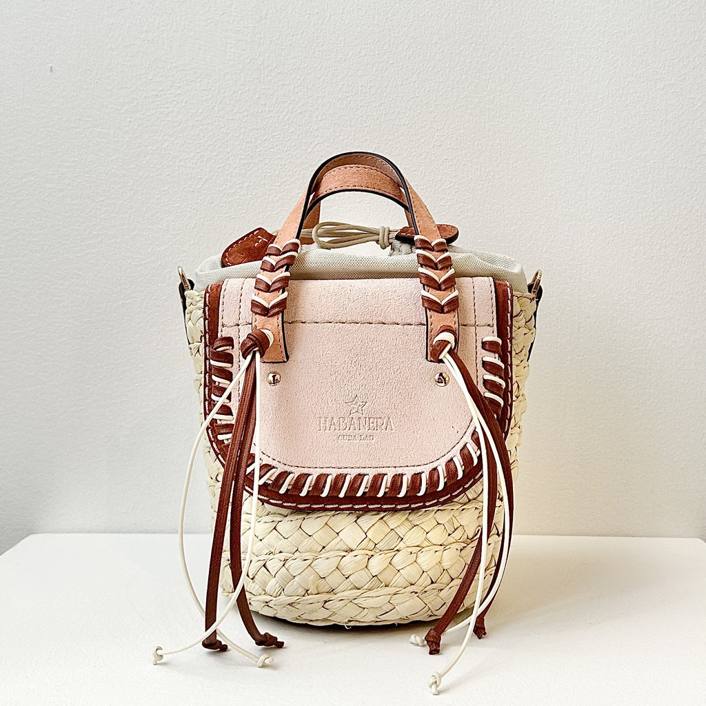 Habanera Bag Cuoieria Blush Suede