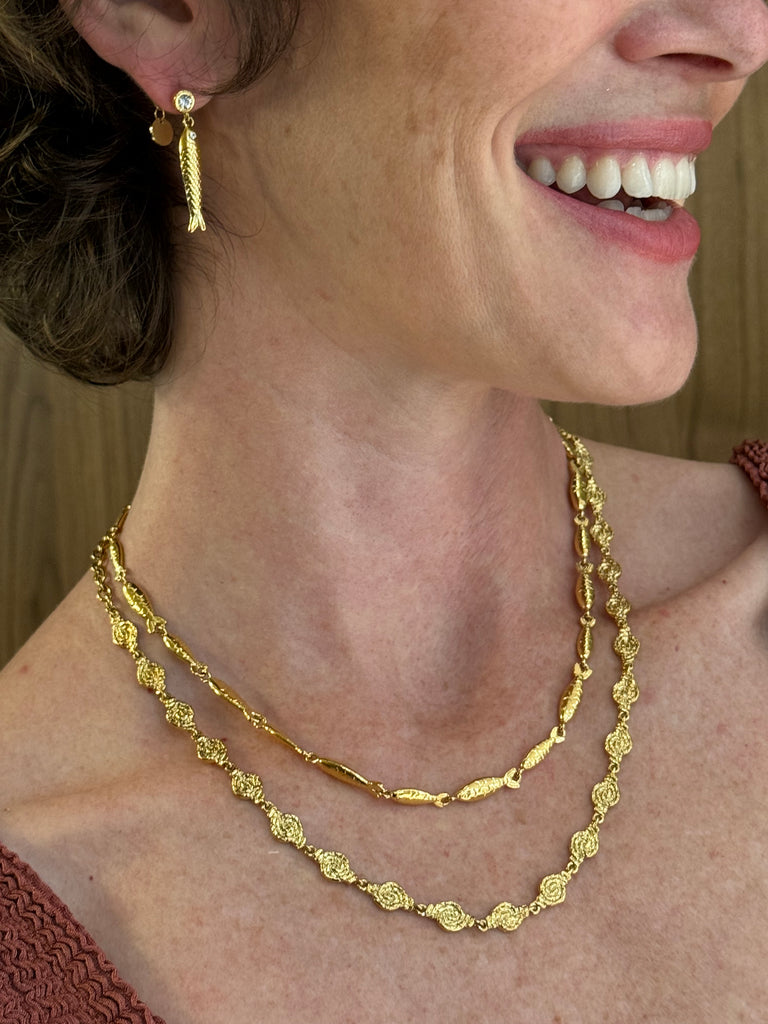 School of Sardines Necklace Short