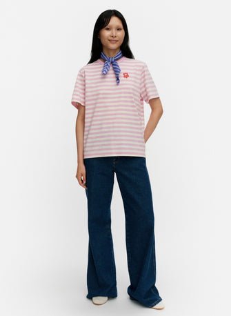 Kioski T-Shirt Pink Off White