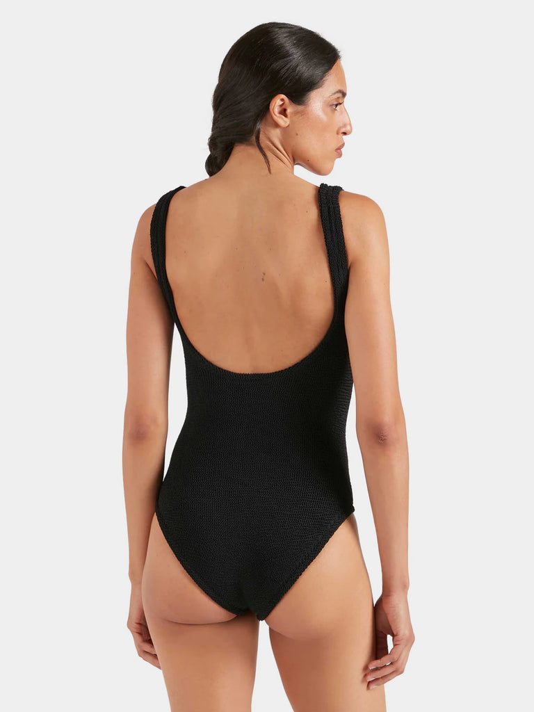 Celine Swim Black Covered Hoops