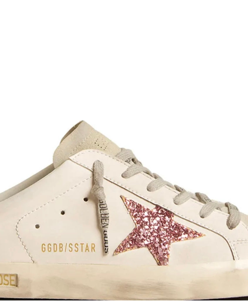 Sabot Slide with Ice Pink Star